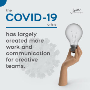 the COVID-19 crisis has largely created more work and communication for creative teams. - Jenn Neal on starting a digital marketing agency