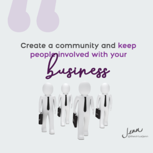 Entrepreneur tip: Create a community and keep people involved with your business - Jenn Neal on best leadership traits