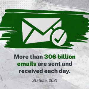 More than 206 billion emails are sent and received each day. -  Jenn Neal